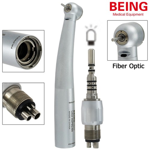 Turbina de pieza de mano LED de fibra óptica BEING 45° para acoplamiento KaVo NSK Sirona - Imagen 74 de 293