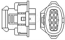 Sensor de oxígeno compatible con OPEL Astra Vectra Vita Zafira SAAB 9-3 VAUXHALL 1,8 L 1995-