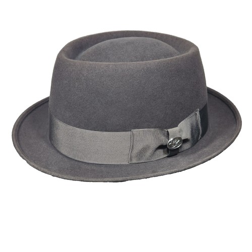MALLORY/Stetson Cravenette Vintage Camel Fur Felt Fedora Hat 