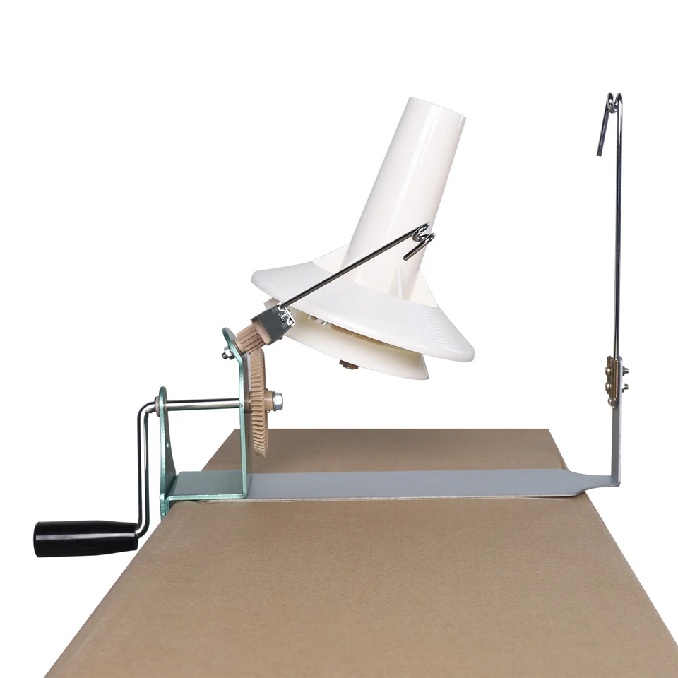 Bobinadora de bolas de hilo de 500 g Jumbo fibra de nailon/lana/bobinadora de bolas de cuerda operada a mano Foto 3 de 4