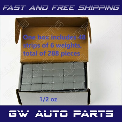 Black Wheel Weights [Box] WT BOX BLACK