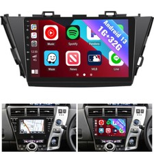 For Toyota Prius V Plus Alpha 2012-16 9" Android 13 Car Stereo Carplay GPS Navi