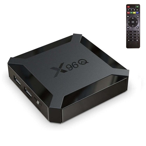 X96Q HD 4K Smart TV Box without Wall Mount, Android 10.0, Allwinner H313 Quad Co - 第 1/14 張圖片