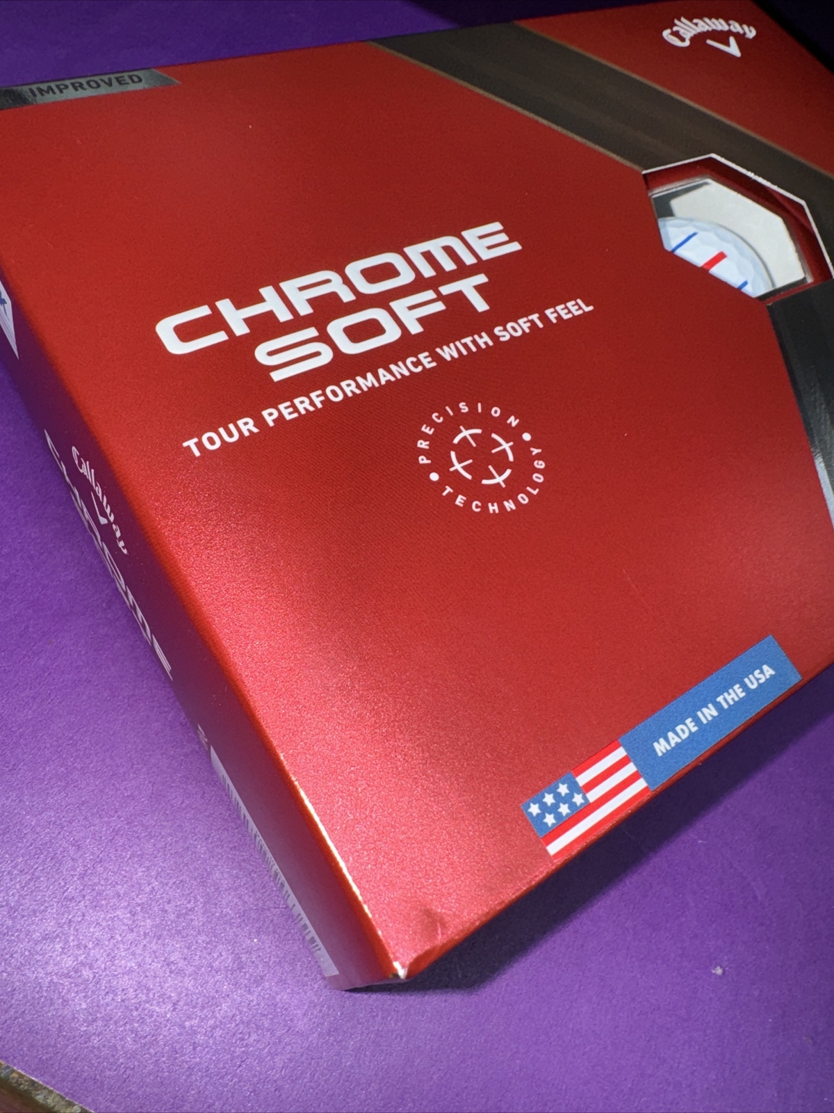 Callaway 2022 Chrome Soft Triple Track White Golf Balls BRAND NEW IN BOX!