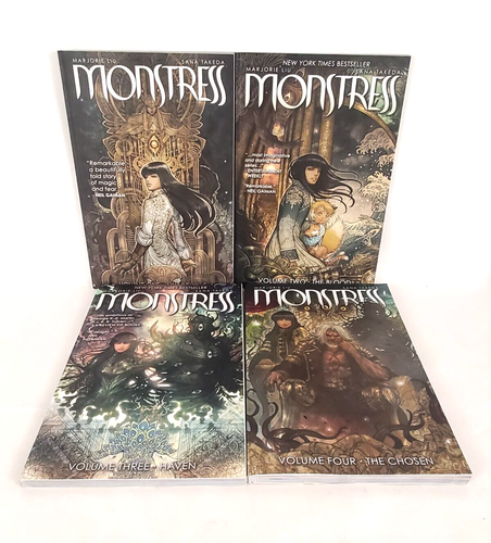 Monstress Graphic Novel Set Volumes 1-4 Image Comics Very Good