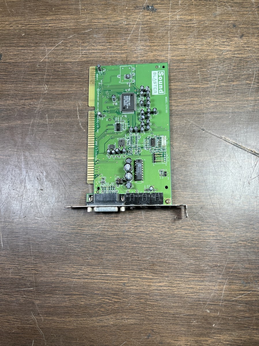 CREATIVE LABS CT4180 16-BIT ISA SOUND BLASTER VIBRA 16C