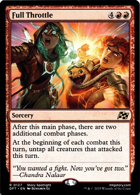 MTG Full Throttle | NM | Aetherdrift {DFT}