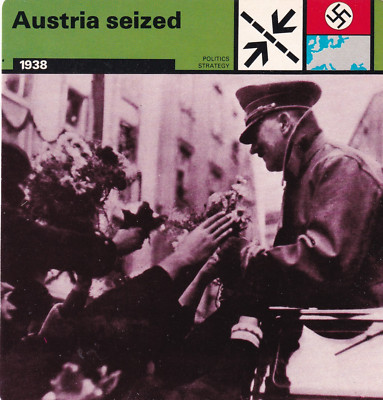 ÖSTERREICH BESCHLAGNAHMT ~ 1938 ~ H BAUT SEIN GROSSDEUTSCHLAND