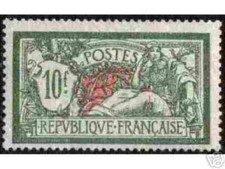 FRANCE 1924 STAMP TIMBRE YVERT N° 207 " TYPE MERSON 10 F " NEUF xx TTB