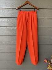 Counterparts vintage 80s Women  s PLEATED dress pants loose taper High-waisted 12