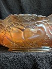 Dugan Marigold Carnival Peach And Pear  12 1/4 inch  Banana Boat  c.1920's — photo 10