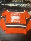 Philadelphia Flyers Ugly Christmas Sweater NHL Size M Orange Camo Hockey — photo 2