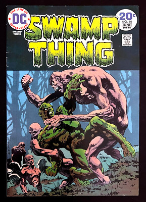 Swamp Thing #10 By Len Wein & Bernie Wrightson DC Comics 1974