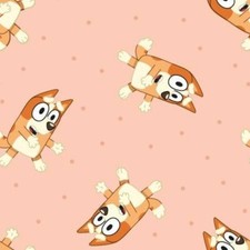 Springs Disney Junior Bluey 80836 Bingo Polka Dot Cotton Fabric