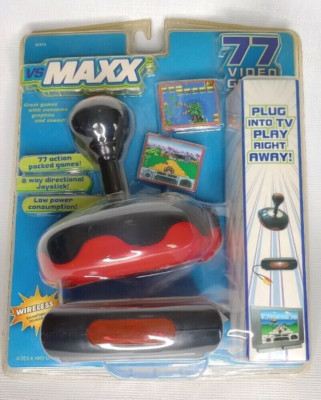 VS MAXX 77 Video Games Wireless Plug And Play Game System 2004 Senario NEW