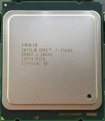 Intel Core I7-3960X 3.3GHz 6C 15Mb 5GT/s 130W 32nm LGA2011 CPU