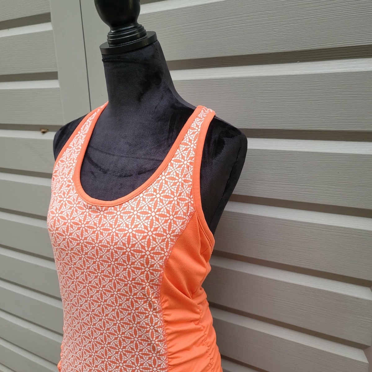 Lola by AFG Athletic Sports Every Day Sleevless Dress Orange