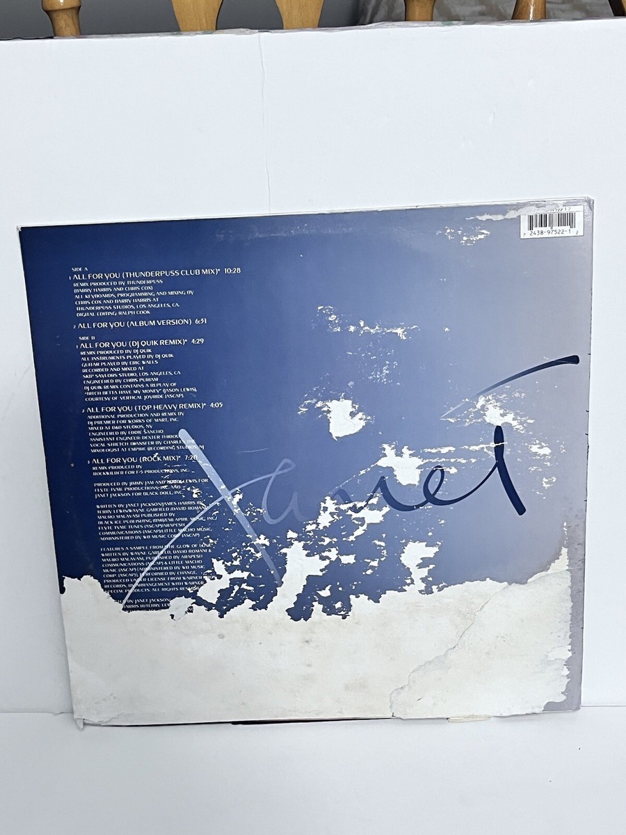 Janet Jackson | All For You | Vinyl 12” Maxi Single | eBay