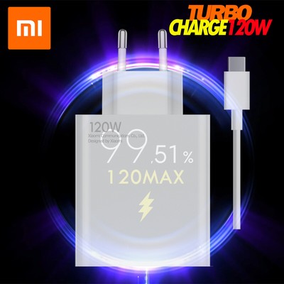Original Xiaomi Mi11 11 Ultra 11X Hyper Charge Ladegerät 120W Usb C Ladekabel  
