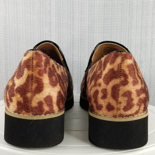 COMFORTVIEW TAREN LEOPARD PRINT HAIR SLIP-ON WOMENS SIZE 8M LOAFERS SHOES - Picture 10 of 18