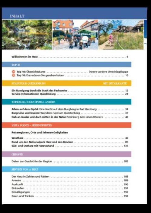 Thumbnail - Reiseführer Harz. Regioführer Inklusive Ebook. Ausflugsziele,...
