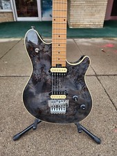 Peavey Hp 2 Poplar Burl Rm Guitar, Roasted Maple Fretboard, Transparent Black