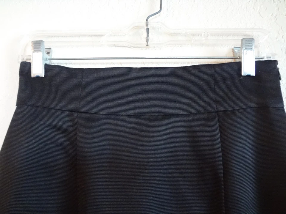 РАЗМЕР S/P ДВЕНАДЦАТЬ НА ДВЕНАДЦАТЬ LA ЧЕРНАЯ ЮБКА, ИСКУССТВЕННОЙ КОЖИ ОБОРКИ, JRS, 12 X 12 EUC - Изображение 2 из 4