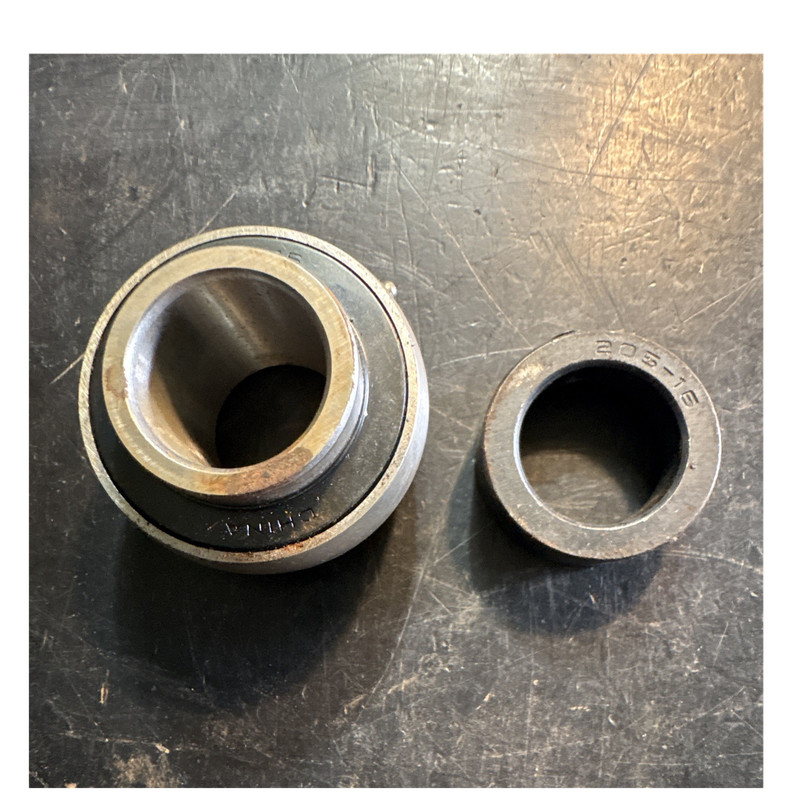 Fafnir H205-16 Insert Ball Bearing 1in Bore 52mm with lock collar
