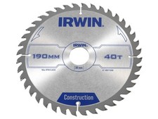 Image of Irwin 1897200 Circular Saw Blade 190x 30mm x 40T ATB