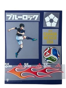 ブルーロック☆(^_^アディダス BLUE LOCK ブルー×白 XL Blue Lock Adidas | eBay