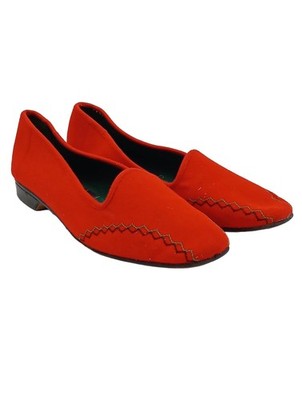 ROMIKA Schlüpfschuhe Damen Halbschuhe Gr. DE 39,5 rot Casual-Look