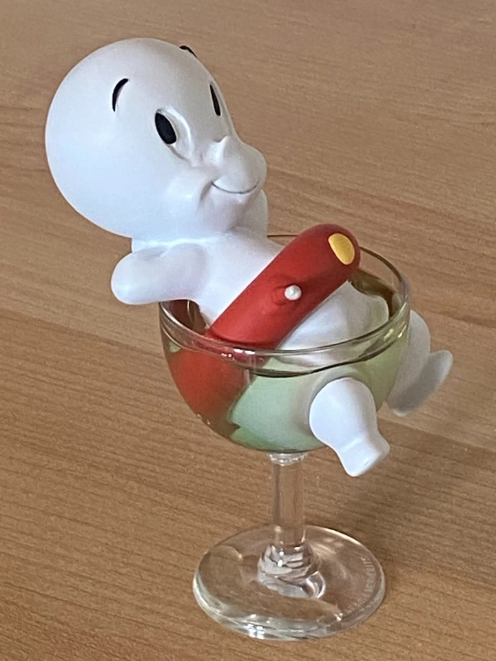 FIGURINE CASPER VERRE 12cm - DÉMONS & MERVEILLES NEUF AVEC BOITE - Photo 1/4
