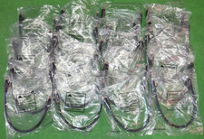 CAT 6 UTP Patch Cable 23AWG 550MHz RJ45 Metwork Cable 1' Black  NEW LOT OF 20