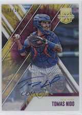 2017 Panini Elite Extra Edition Tie-Dye Auto 3/10 Tomas Nido #57 Auto ms9