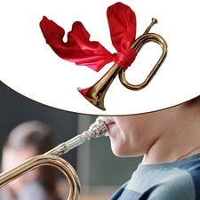 Trumpet Bugle Musical Instrument Retro Blowing Cavalry Trumpet for Festival