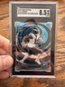 2023 Panini Spectra AJ Brown Neon Blue Die-Cut Prizm /50 SGC 8.5