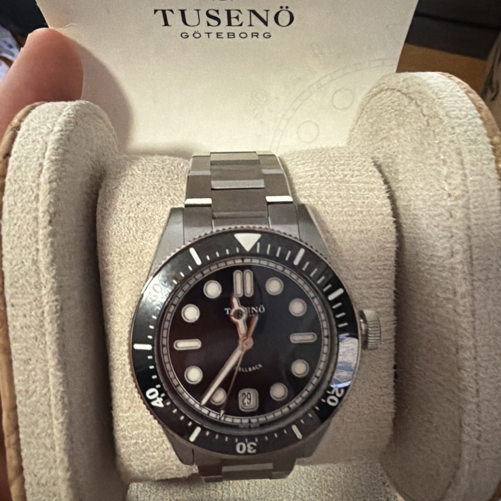 TUSENO SHELLBACK V2  Automatic Used Watch - image 7