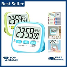 2-Pack Classroom Timers: Magnetic Digital Countdown Timer for Kids  Teachers