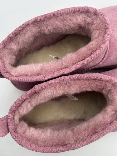 UGG Classic Ultra Mini Boots Women's 11, 42 in Dusty Pink New In Box 1116109 - Picture 6 of 10