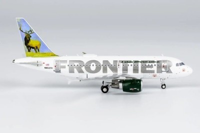NG Model Airbus A318-100 Frontier ''Montana the Elk'' N802FR 1:400 Modellflugzeug