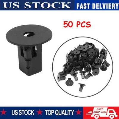 50pcs Fender Liner Screw Grommet Clips For Toyota Lexus 96706-W1099 90189-06236