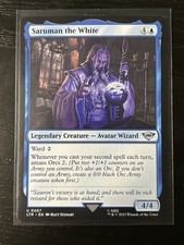 MTG Saruman the White Lord of the Rings Uncommon Regular 67