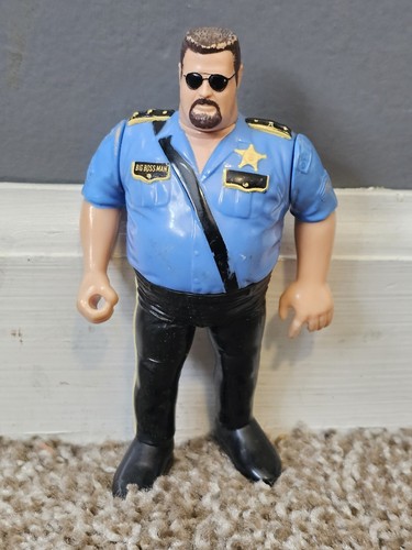 wwf BIG BOSS MAN SERIES 1 BLUE CARD wrestling HASB...