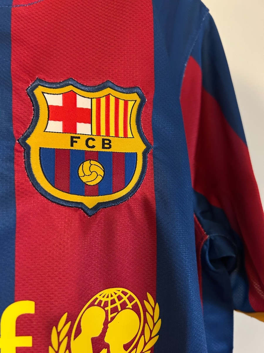 Barcelona Messi 10番 長袖 ユニフォーム 10-11 FC Barcelona #10 MESSI 2010 2011 Home Football Shirt Jersey