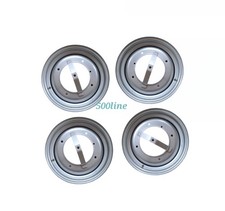 Kit 4 Cerchi omologati in metallo Fiat 500 F L d'epoca standard