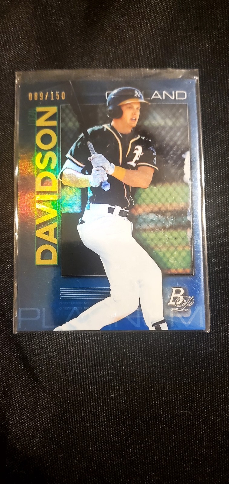 2020 Bowman Platinum - Wal-Mart Top Prospects Logan Davidson #TOP-37 Blue..X