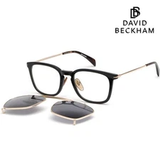 David Beckham Clip-On Sunglasses DB1037G CS 807T4 Luxury Eyeglass 63709053