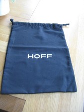 HOFF BLACK DRAWSTRING SHOE BAG