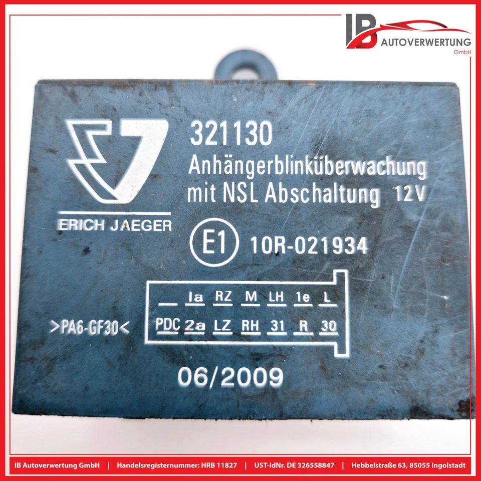 Steuergerät Anhängerkupplung AHK NSL Abschaltung 321130 SKODA KIA MAZDA MERCEDES - Bild 3 von 3