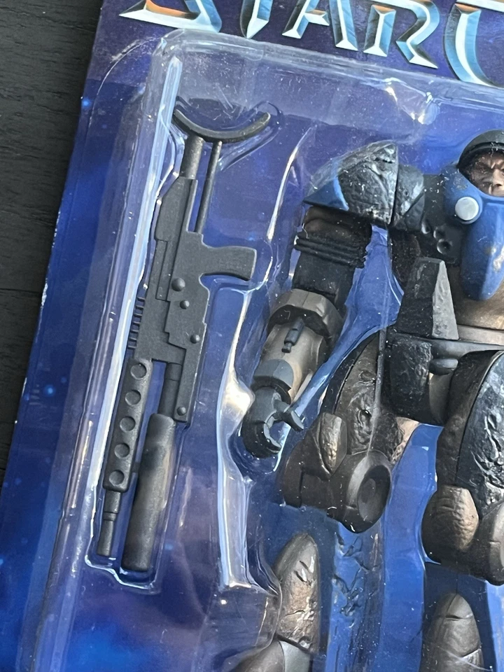 FIGURA DE ACCIÓN MARINA BLIZZARD STARCRAFT TERRAN 1998 NUEVA EN CAJA NUEVA SELLADA Foto 4 de 4